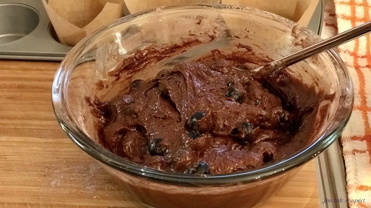 Kakaové muffiny z pohankové…hotové těsto