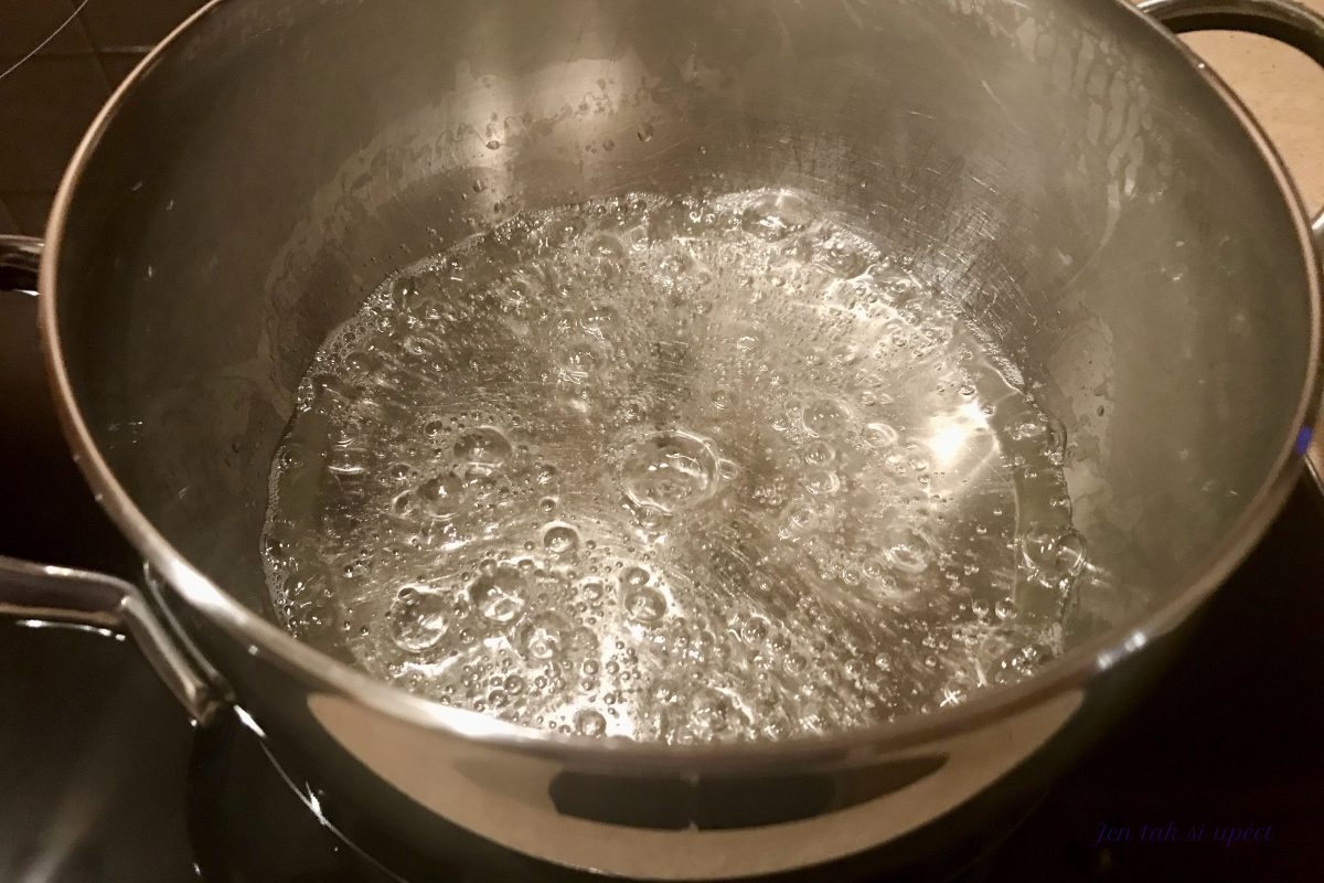 Výroba karamelu metodou cukr:voda 3