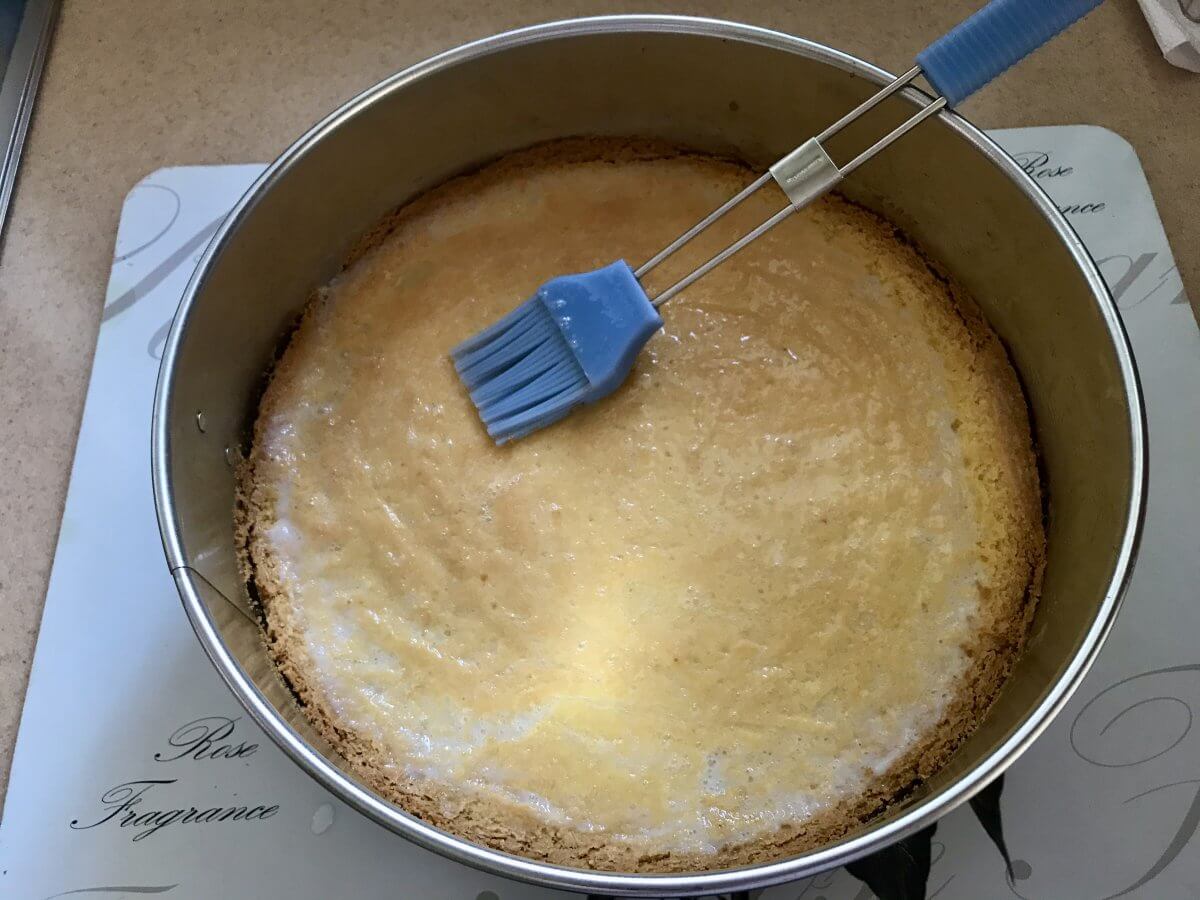 NY cheesecake mašlování bílkem